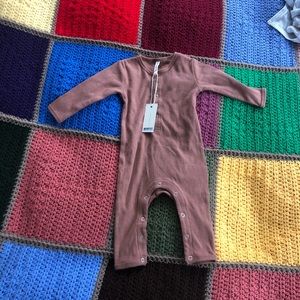 Quincy Mae ribbed jumpsuit